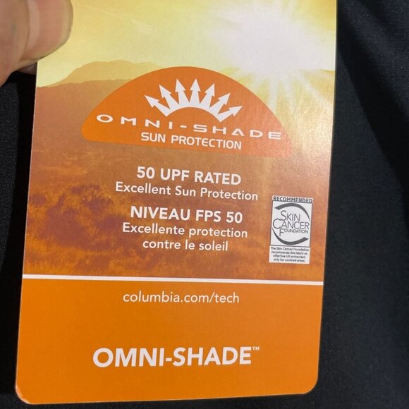 NEW Columbia Hiking Mens Size 30 Omni-Shade Black Shorts 50 UPF Sun Protection - Picture 5 of 9